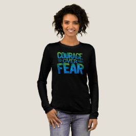 Camiseta Triblenda Coraje sobre miedo