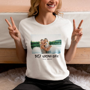 Camiseta Triblenda Corazón Caprichoso Mejor Mamá Foto