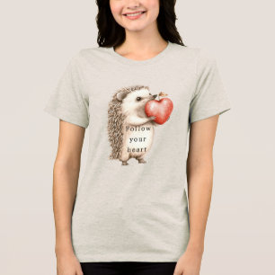 Camiseta Triblenda Corazón de Manzana de Erizo