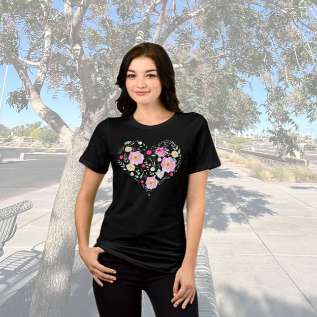 Camiseta Triblenda Corazón de primavera (Subido por el creador)