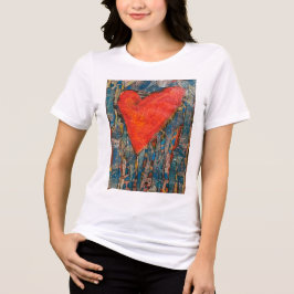 Camiseta Triblenda Corazón Mosaico de las Mujeres