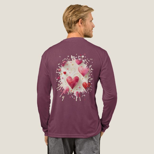 Camiseta Triblenda Corazones como el Nuestro (Reverso Completo)