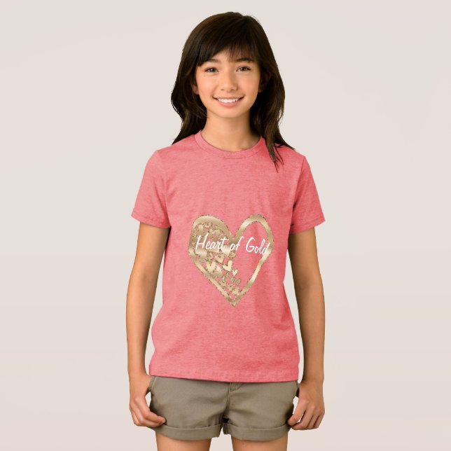 Camiseta Triblenda Corazones de oro ( Anverso Completo)