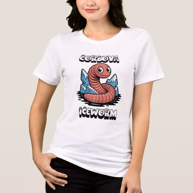 Camiseta Triblenda Cordova Iceworm Alaska Cryptid (Anverso)