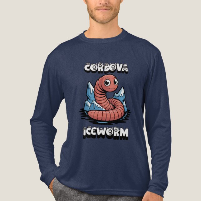 Camiseta Triblenda Cordova Iceworm Alaska Cryptid (Anverso)