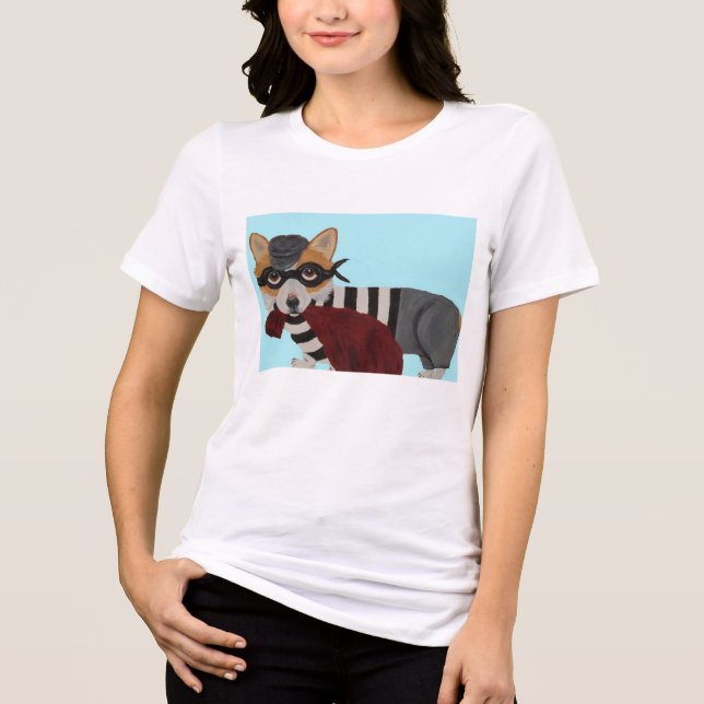 Camiseta Triblenda Corgi Burglar T-Shirt (Anverso)