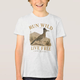 Camiseta Triblenda Corre Libre Vive Libre Nuevo México