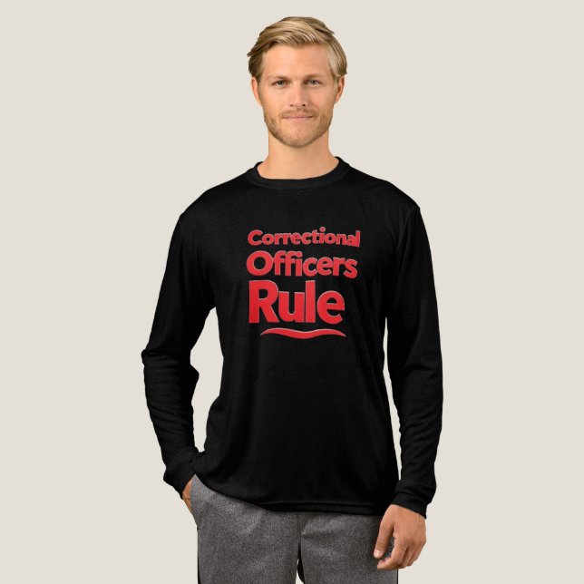 Camiseta Triblenda Correctional officers Support T-shirt (Anverso Completo)