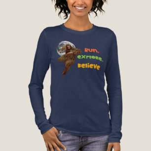 Camiseta Triblenda Corriendo Aventura Sasquatch Creer Diseño