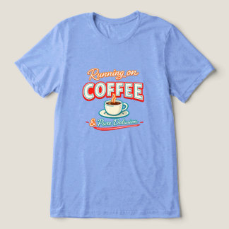 Camiseta Triblenda Corriendo con Café y Pura Ilusión