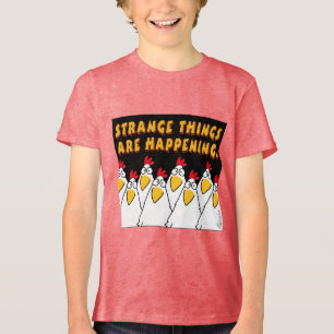 Camiseta Triblenda COSAS EXTRAÑAS ESTÁN PASANDO Sandra Boynton T-Shir