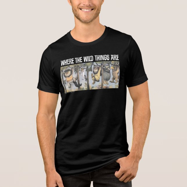 Camiseta Triblenda Cosas salvajes y el ritmo máximo de los árboles (Anverso)