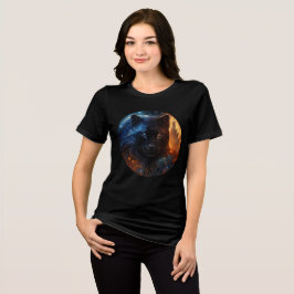 Camiseta Triblenda Cosmic Panther – Day and Night Fantasy Art
