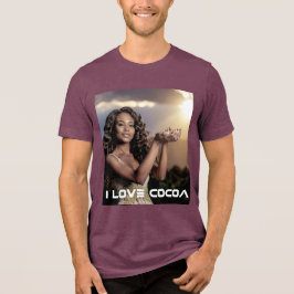 CAMISETA TRIBLENDA COSTA DE MARFIL - AMO EL CACAO