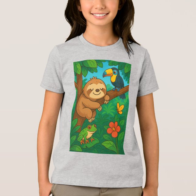 Camiseta Triblenda Costa Rican wild animals T-Shirt (Anverso)
