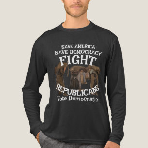 CAMISETA TRIBLENDA COSTO DE SALUD ATENCIÓN SANITARIA FAMILIA DHS CBP 