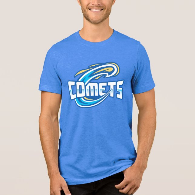 Camiseta Triblenda Cottey College Comets (Anverso)