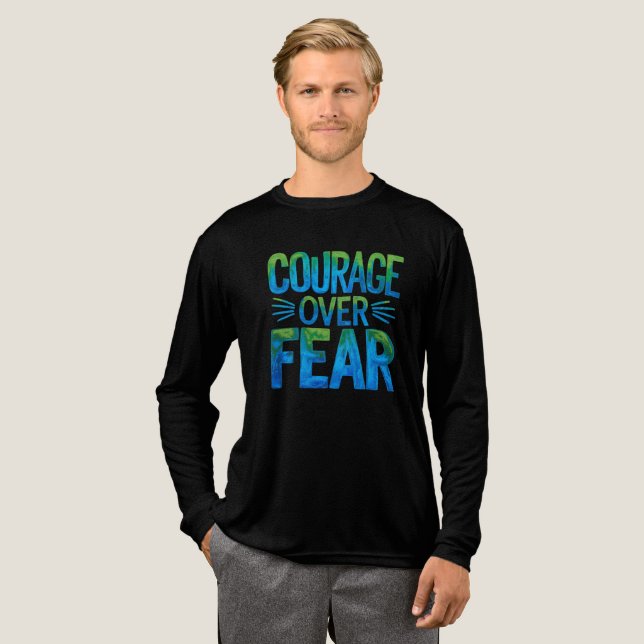 Camiseta Triblenda Courage over fear (Anverso Completo)