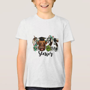 Camiseta Triblenda Cow 2025 Senior Cl De 2025 Graduación 2025 _1
