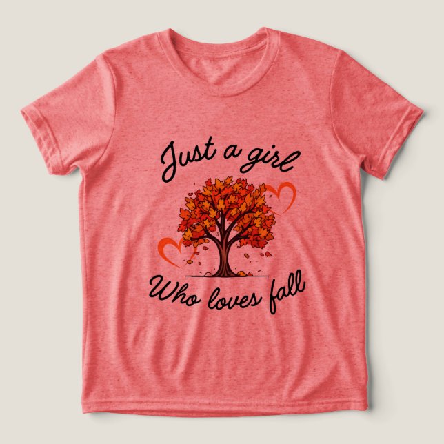 Camiseta Triblenda Cozy Autumn Aesthetic Design (Diseño delantero )