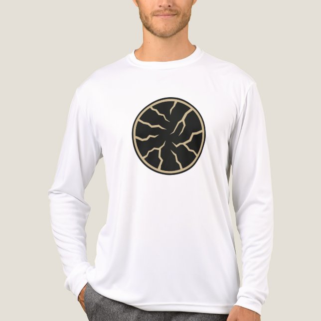 Camiseta Triblenda Cracked Surface Graphics (Anverso )