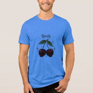 Camiseta Triblenda Cráneos de Cereza – Fusión de Frutas Góticas