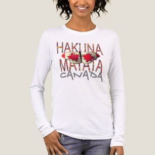 Camiseta Triblenda Crea tu propia hakuna matata mariposa de Canadá