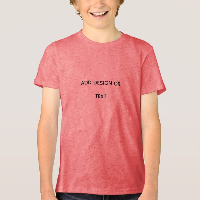 Camiseta Triblenda Crea tu propio simple (Anverso)