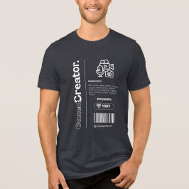 Camiseta Triblenda Creador de Contenido – Humor Divertido en el Traba