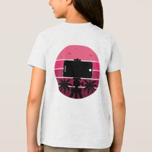 Camiseta Triblenda Creador de puesta de sol tropical - Captura las vi