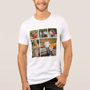 Camiseta Triblenda Crear su propio Collage de fotos Unisex de 5