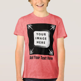 Camiseta Triblenda Crear su propio Personalizado de texto para agrega