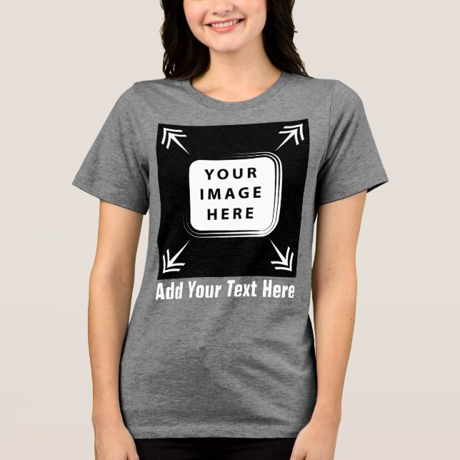 Camiseta Triblenda Crear sus propios regalos personalizados Personali (Anverso)