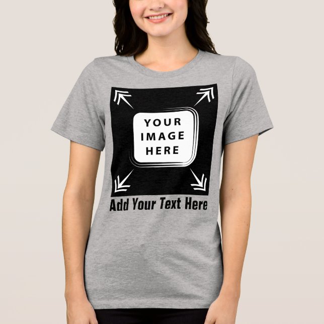 Camiseta Triblenda Crear sus propios regalos personalizados Personali (Anverso)