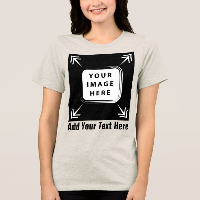 Camiseta Triblenda Crear sus propios regalos personalizados Personali (Anverso)