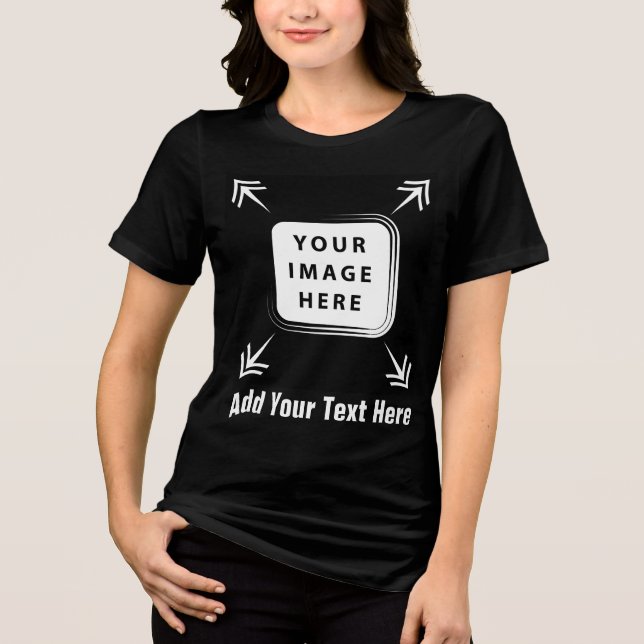 Camiseta Triblenda Crear sus propios regalos personalizados Personali (Anverso)