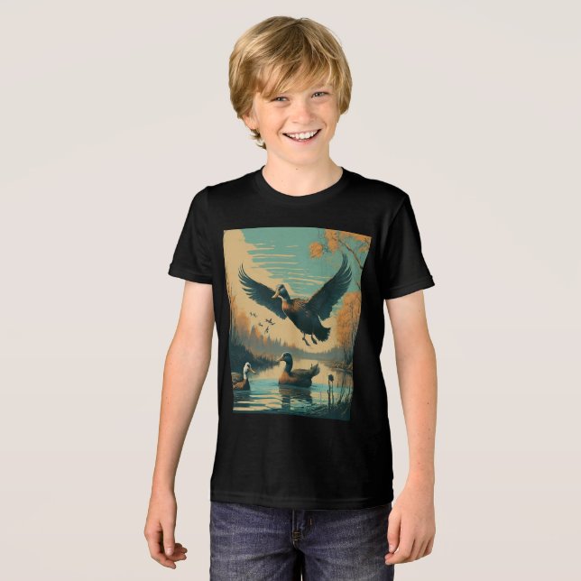 Camiseta Triblenda Crear una imagen personalizado de un grupo de mono (Anverso Completo)