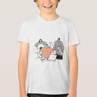 Camiseta Triblenda Creative Teamwork – Where Ideas, Coffee & Collabor