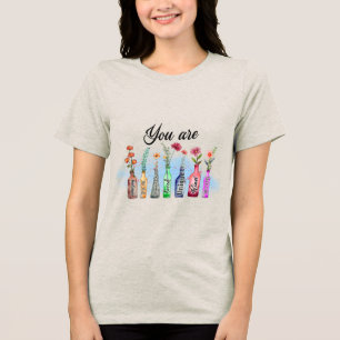 Camiseta Triblenda Crecimiento personalizado cristiano en gracia