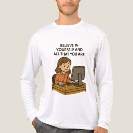 CAMISETA TRIBLENDA CREE EN TI MISMO Y EN TODO LO QUE SEA