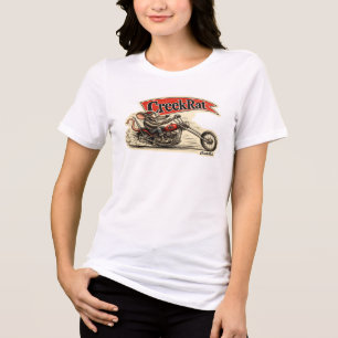 Camiseta Triblenda CreekRat® CreekRat Co. Topanga - Malibu - CA