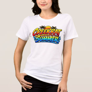 Camiseta Triblenda CreekRat® CreekRat Co. Topanga - Malibu - CA