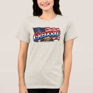 Camiseta Triblenda CreekRat® CreekRat Co. Topanga - Malibu - CA