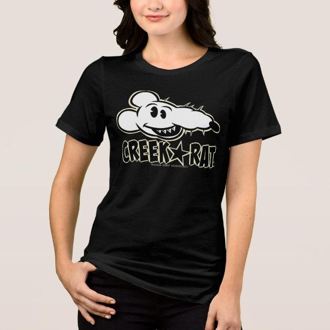 Camiseta Triblenda Creekrat Personalizado Studios (Anverso)