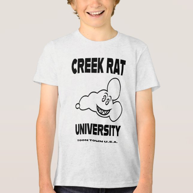 Camiseta Triblenda Creekrat Personalizado Studios - Creek Rat (Anverso)