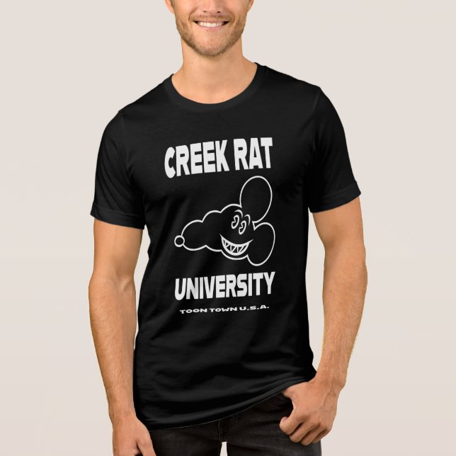 Camiseta Triblenda Creekrat Personalizado Studios - Creek Rat (Anverso)