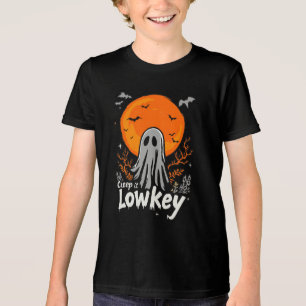 Camiseta Triblenda Creep it Lowkey Horror al Día de Halloween