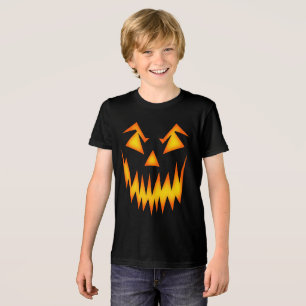 Camiseta Triblenda Creepe Fun Scary Calabaza Jack O Lantern Face