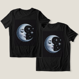 Camiseta Triblenda Crescent Moon Black