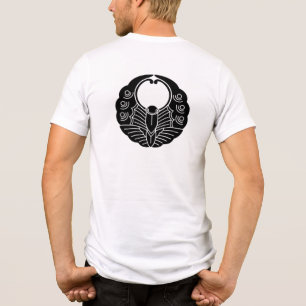Camiseta Triblenda Crest-Butterfly, familia japonesa